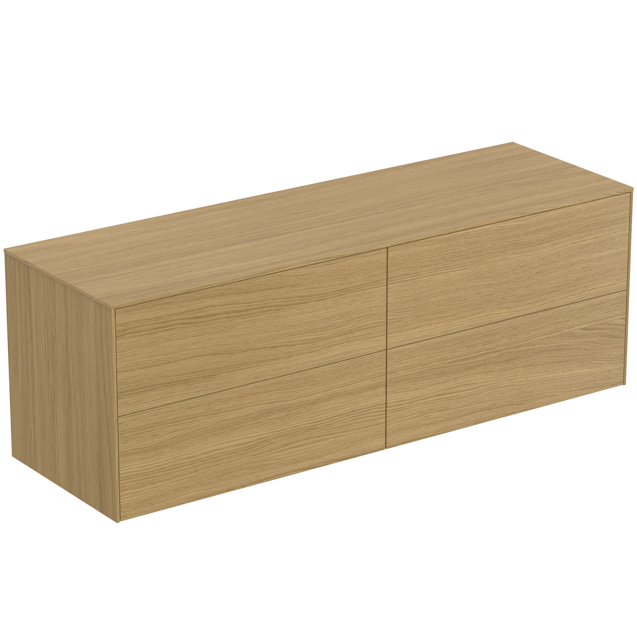 Ideal Standard Conca Meuble Sous-lavabo, 4 Tiroirs, Sans Découpe,