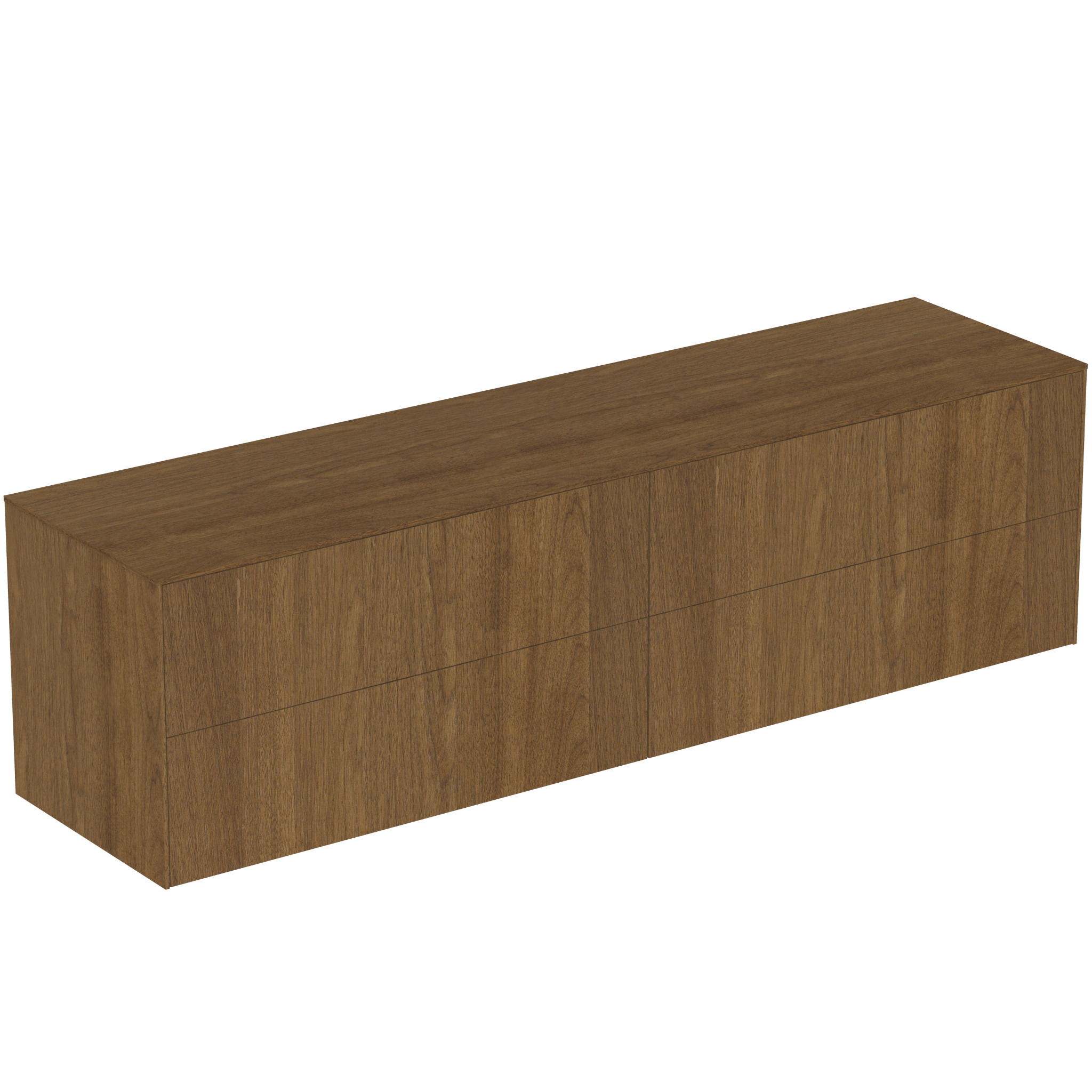 Ideal Standard Conca Meuble Sous-lavabo, 4 Tiroirs, Sans Découpe,