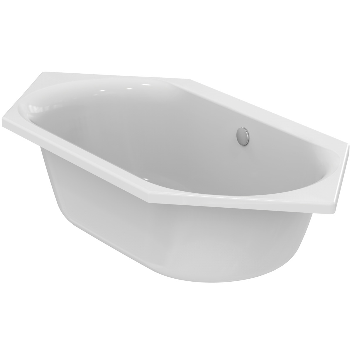 Ideal Standard - Connect Air Baignoire Hexagonale 1900x900x475mm,