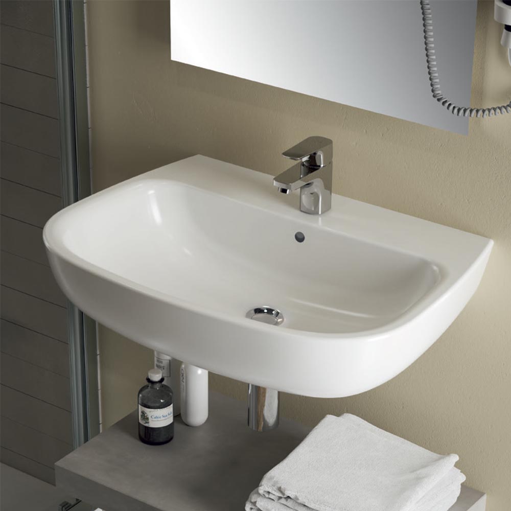 Ideal Standard - Esedra Lavabo 1foro 55x44 Bianco Codice Prod: T279901