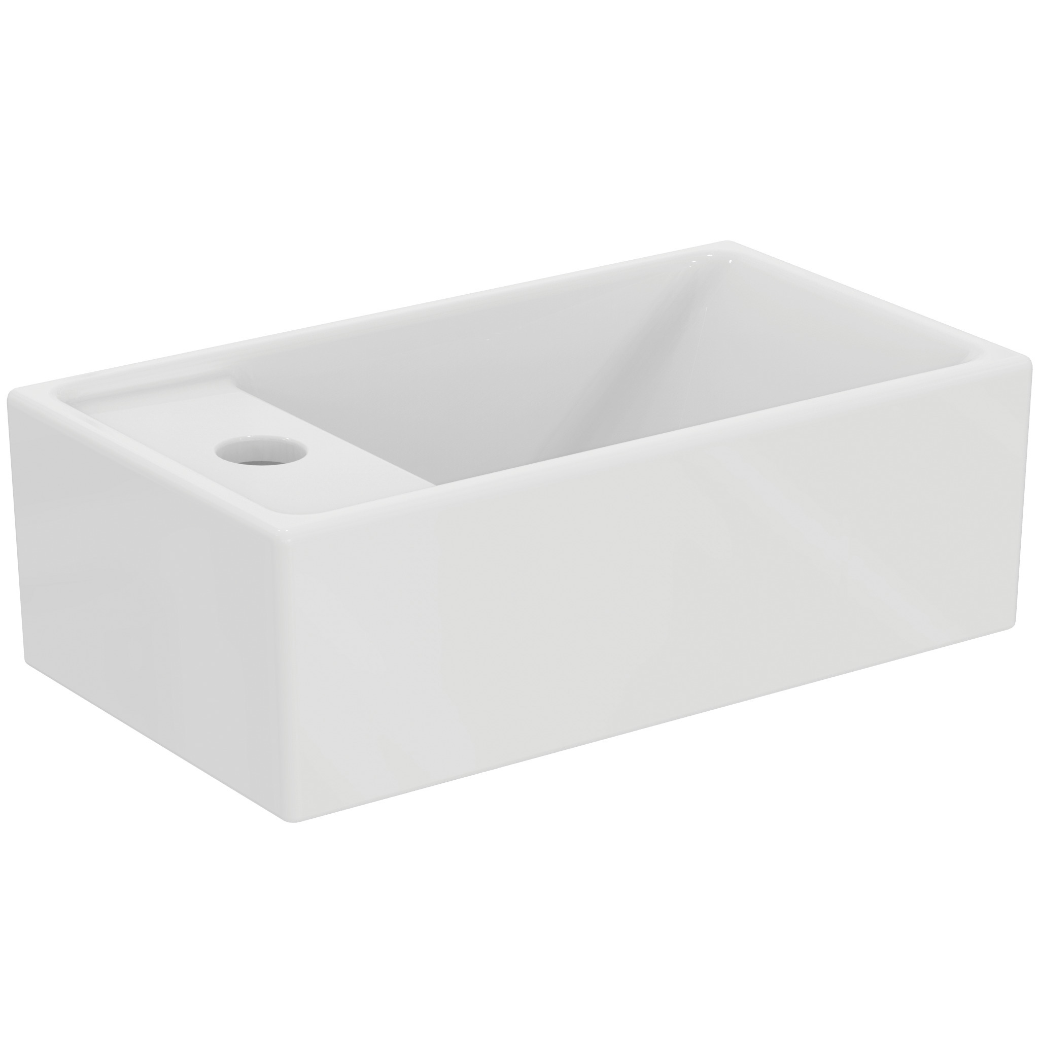 Ideal Standard Eurovit+ - Mobile Con Lavabo, 55x35x20 Cm, 1 Anta, Grigio Scuro R0570ti