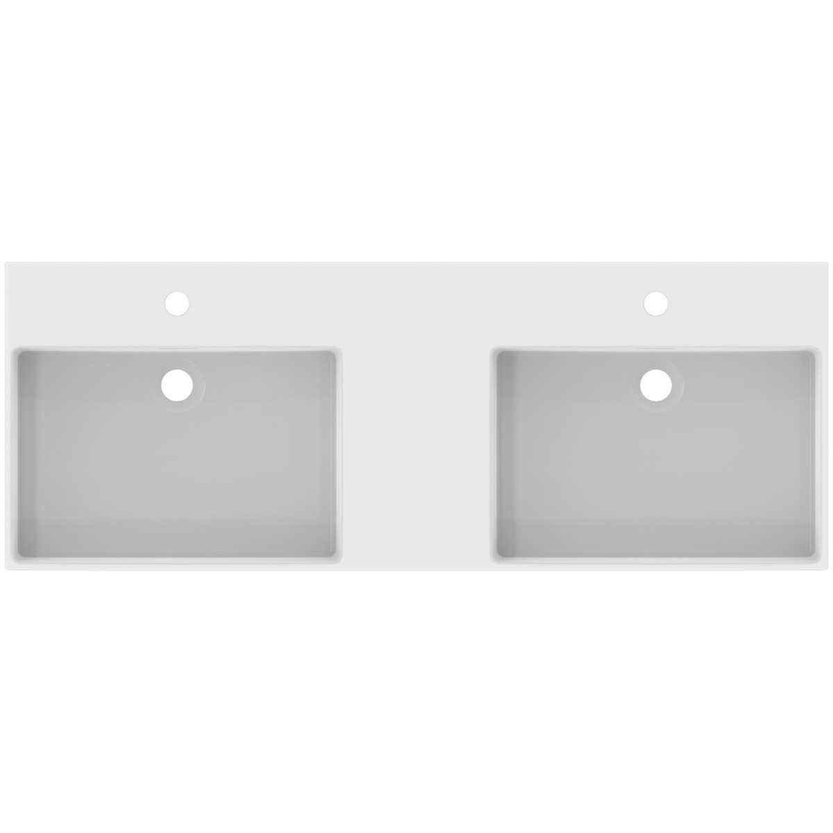 Ideal Standard Extra Lavabo Double, 1 Trou De Robinetterie Au Ideal Standard Extra Lavabo Double, 1 Trou De Robinetterie Au