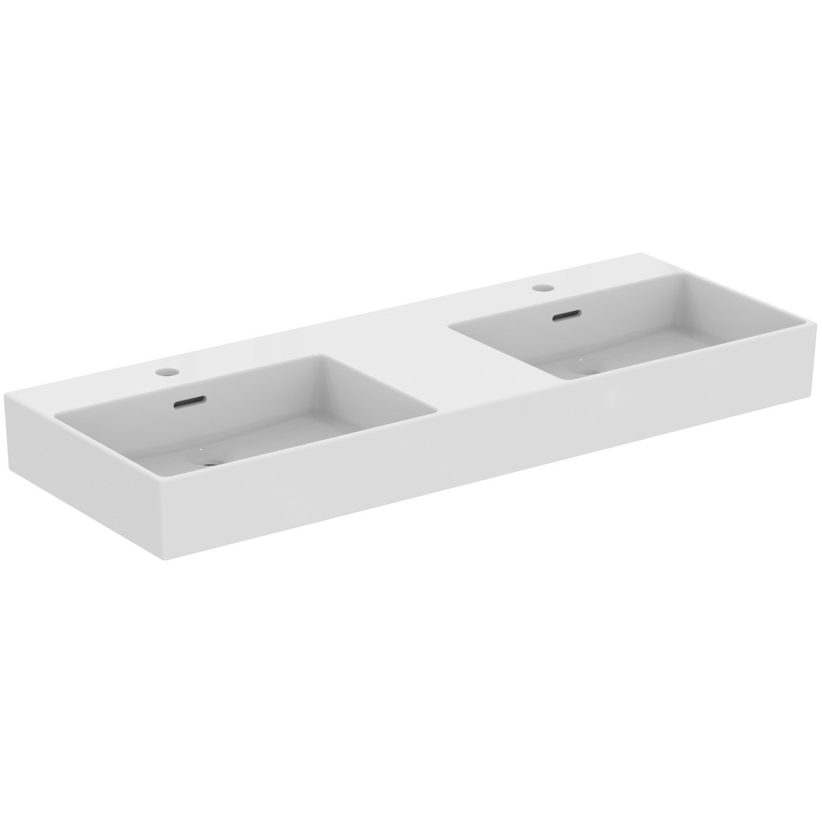 Ideal Standard Extra Lavabo Double, 1 Trou De Robinetterie Au