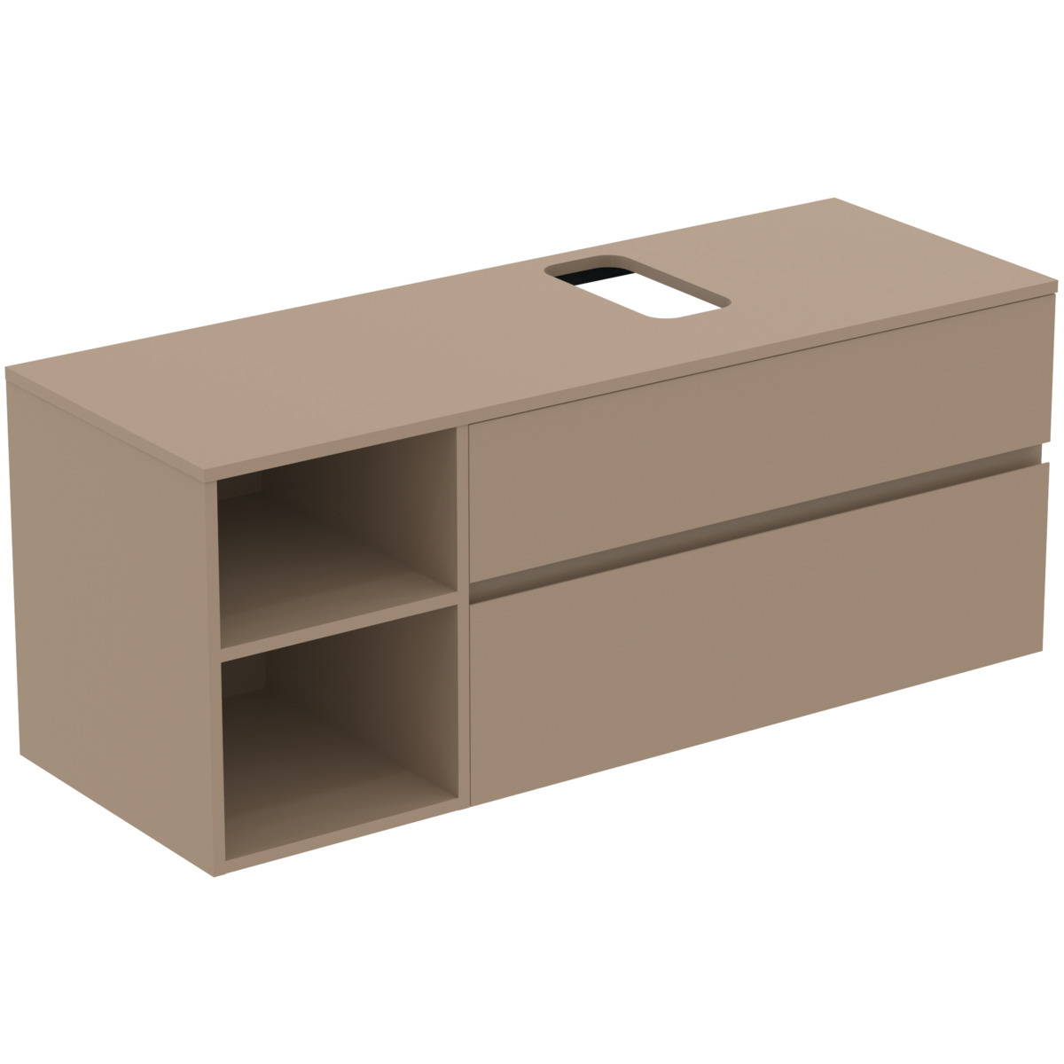Ideal Standard Finesse Meuble Sous-lavabo, 2 Tiroirs, 2