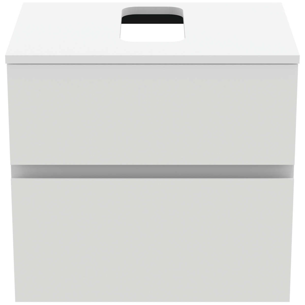 Ideal Standard Finesse Meuble Sous-lavabo, 2 Tiroirs, Avec Plaque
