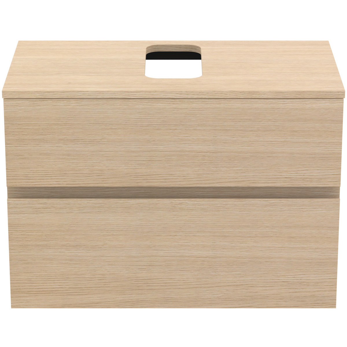 Ideal Standard Finesse Meuble Sous-lavabo, 2 Tiroirs, Avec Plaque