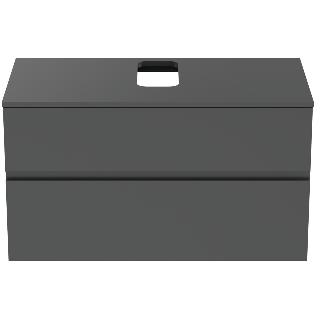 Ideal Standard Finesse Meuble Sous-lavabo, 2 Tiroirs, Avec Plaque