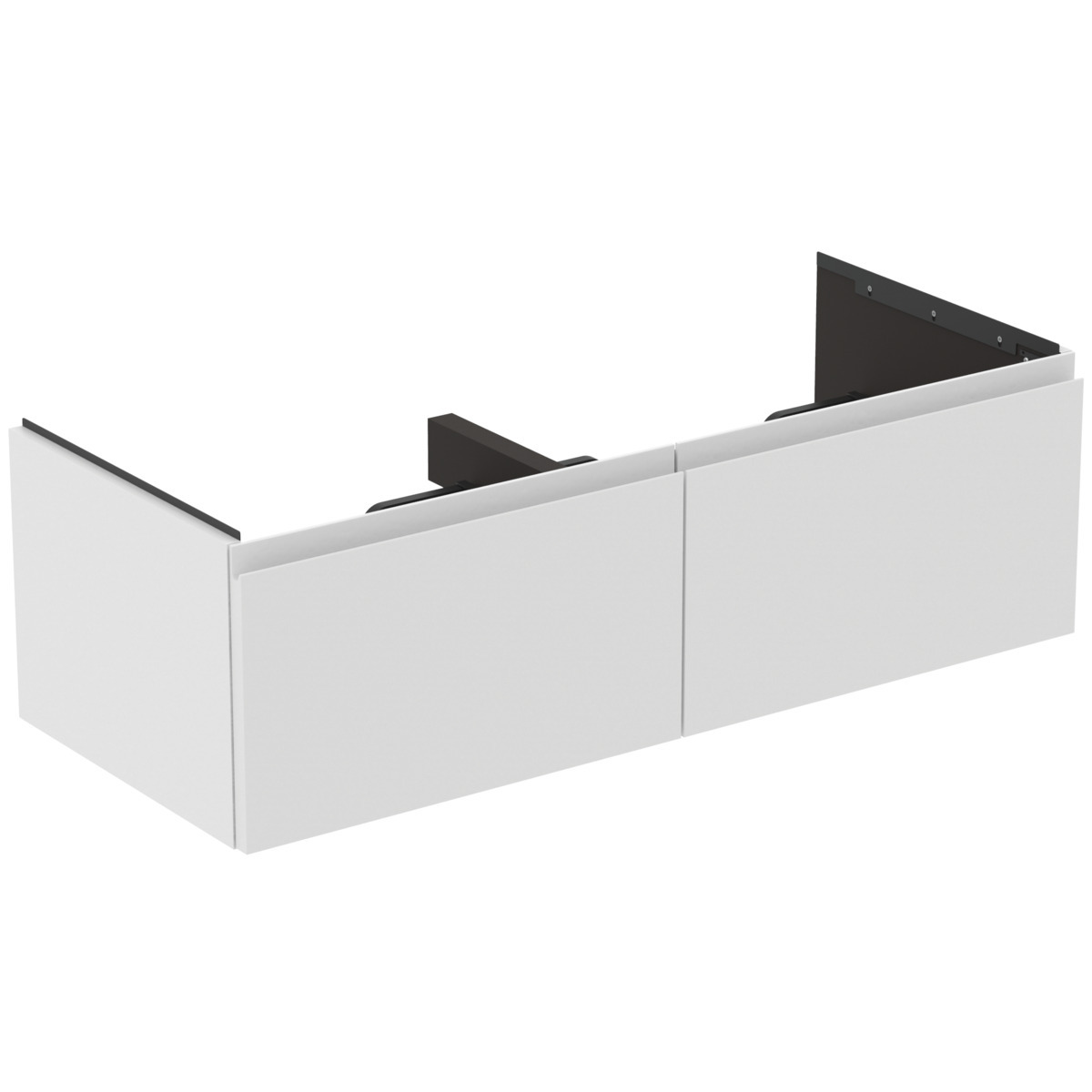 Ideal Standard Finesse - Mobile Da Lavabo, 120x51x37 Cm, 2 Cassetti, Bianco Opaco E3398y1