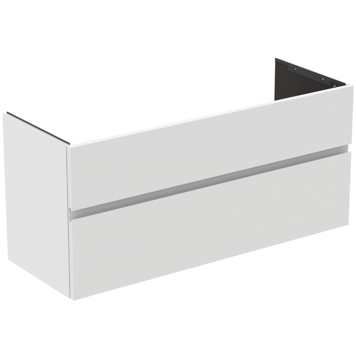 Ideal Standard Finesse - Mobile Lavabo, 120x44x55, 2 Cassetti, Bianco Opaco E3385y1