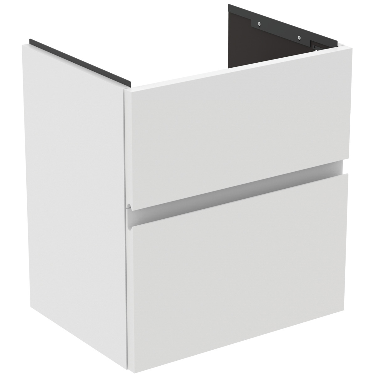 Ideal Standard Finesse - Mobile Lavabo, 50x38x55 Cm, 2 Cassetti, Bianco Opaco E3378y1