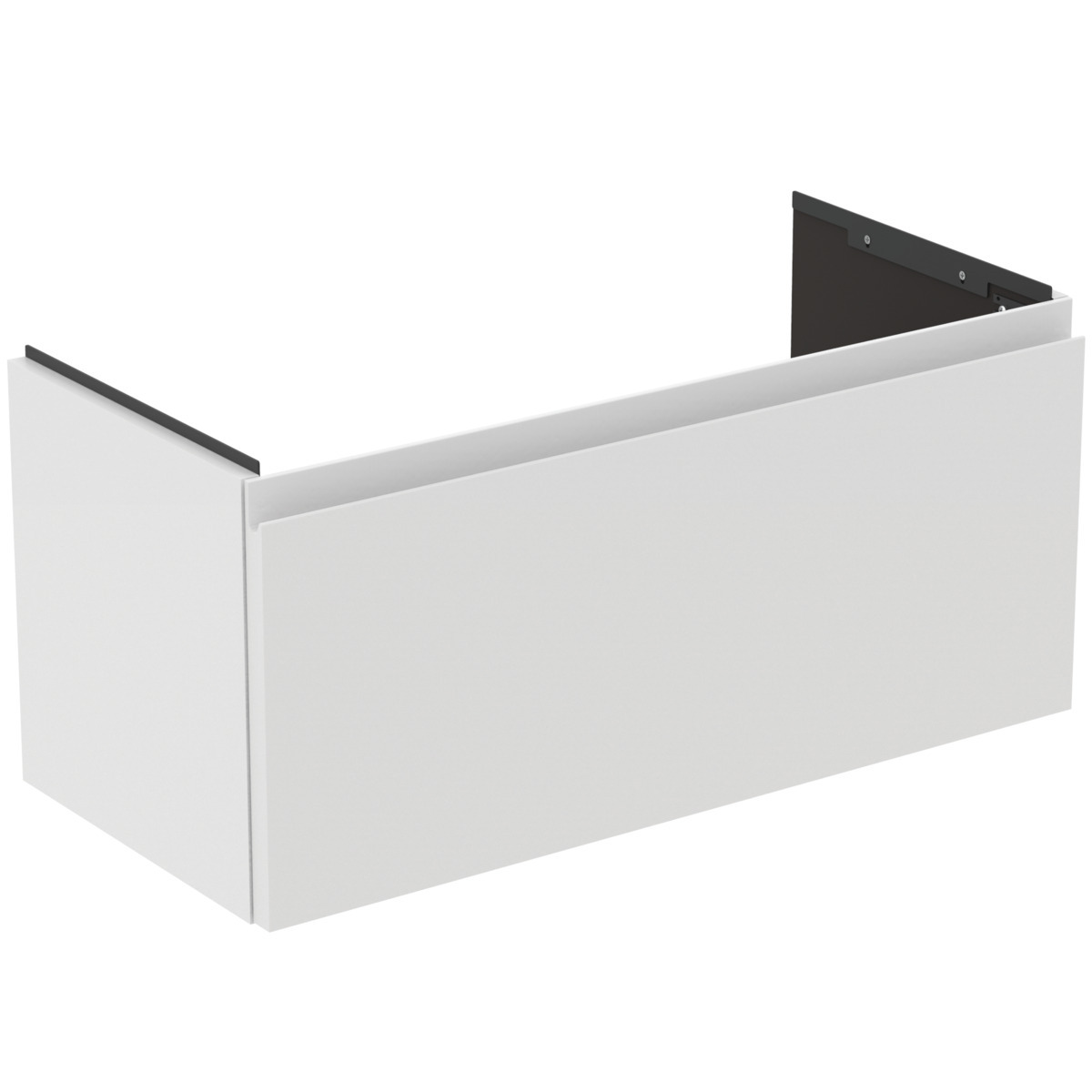 Ideal Standard Finesse - Mobile Lavabo, 80x38x37 Cm, 1 Cassetto, Bianco Opaco E3377y1