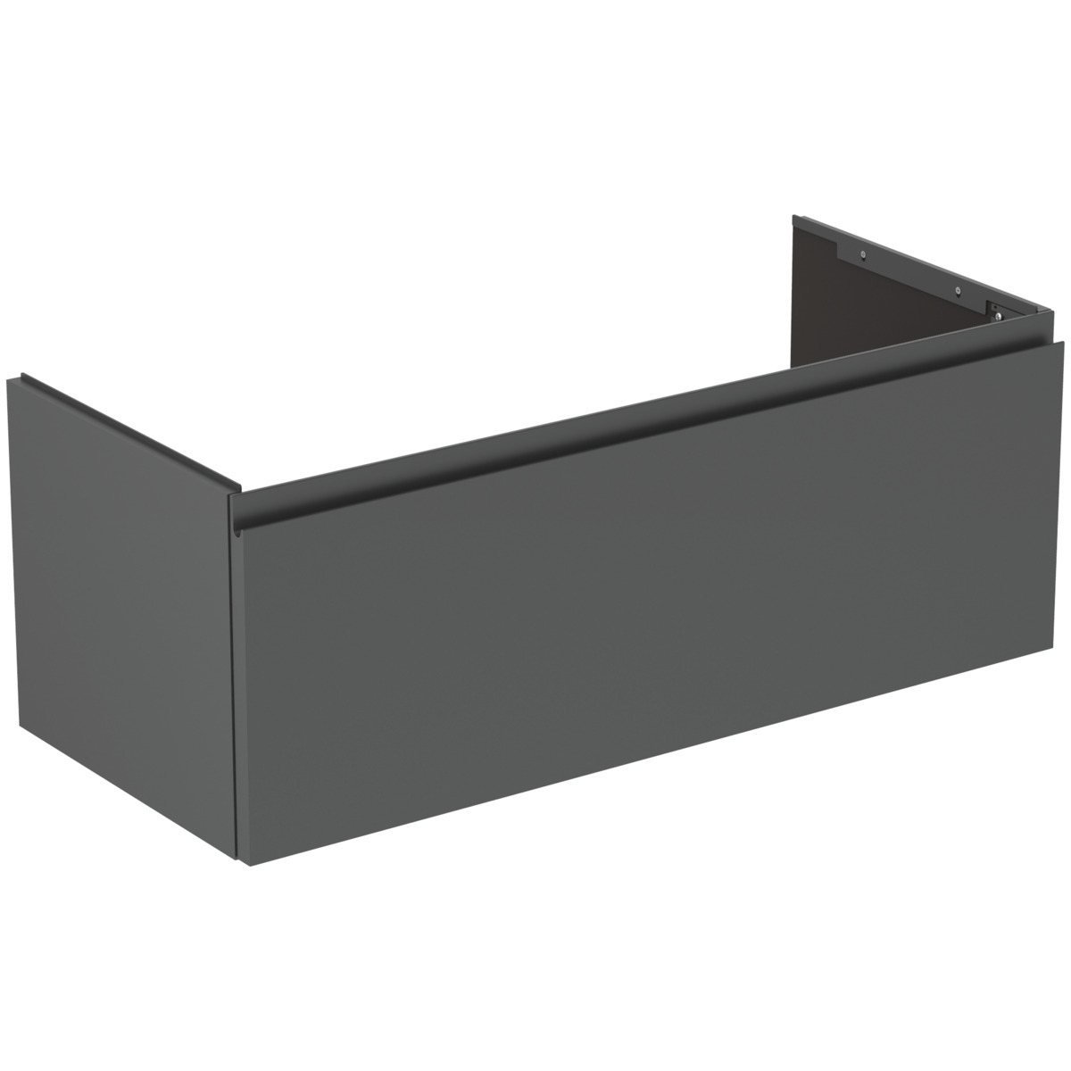 Ideal Standard Finesse - Mobiletto Da Lavabo 100x44x38 Cm, 1 Cassetto, Antracite Opaco E3384y2