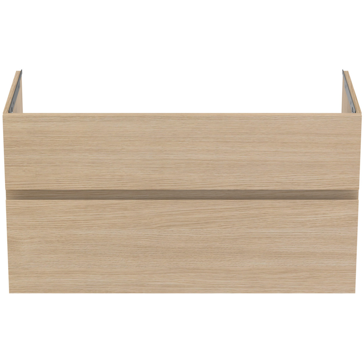 Ideal Standard Finesse - Mobiletto Da Lavabo, 100x44x55 Cm, 2 Cassetti, Rovere Bianco E3388us