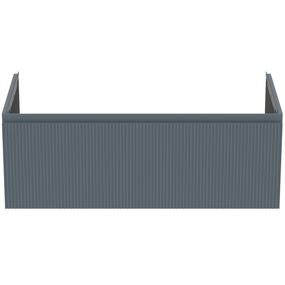 Ideal Standard Finesse - Mobiletto Da Lavabo, 100x51x37 Cm, 1 Cassetto, Ribbed Matt Ashblue E3393uq