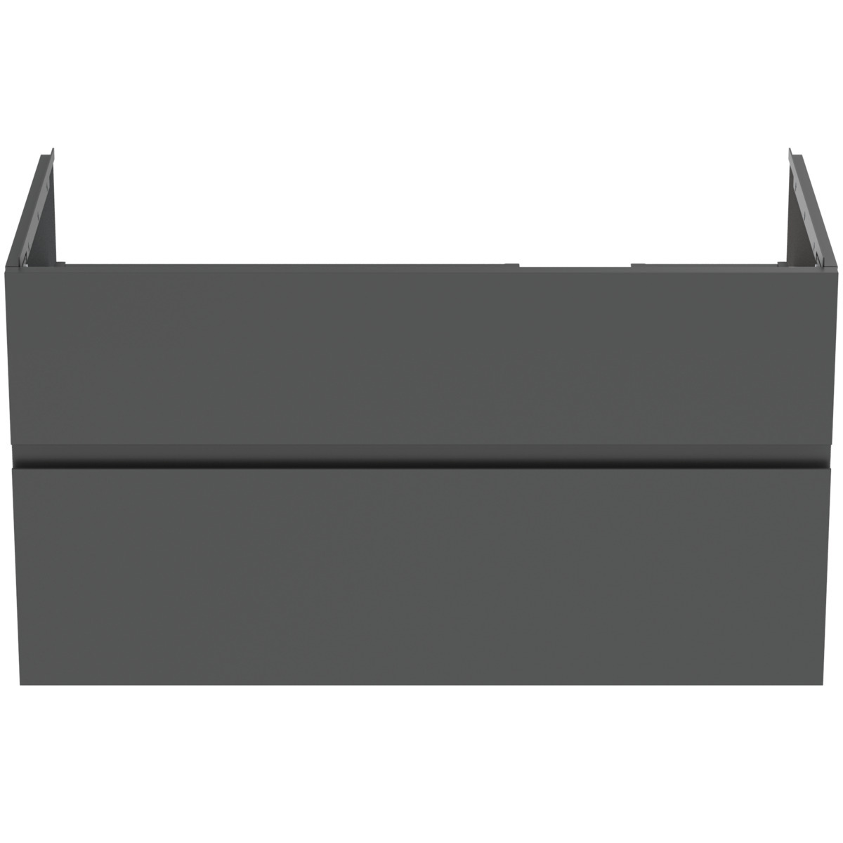 Ideal Standard Finesse - Mobiletto Da Lavabo 100x51x55 Cm, 2 Cassetti, Antracite Opaco E3446y2