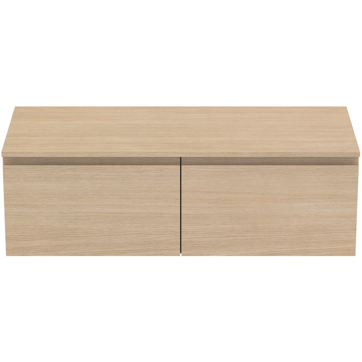 Ideal Standard Finesse - Mobiletto Da Lavabo, 120x51x38 Cm, 2 Cassetti, Rovere Bianco E3436us
