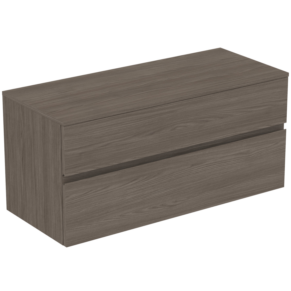 Ideal Standard Finesse - Mobiletto Da Lavabo, 120x51x56 Cm, 2 Cassetti, Dark Elm E3431ur Ideal Standard Finesse - Mobiletto Da Lavabo, 120x51x56 Cm, 2 Cassetti, Dark Elm E3431ur