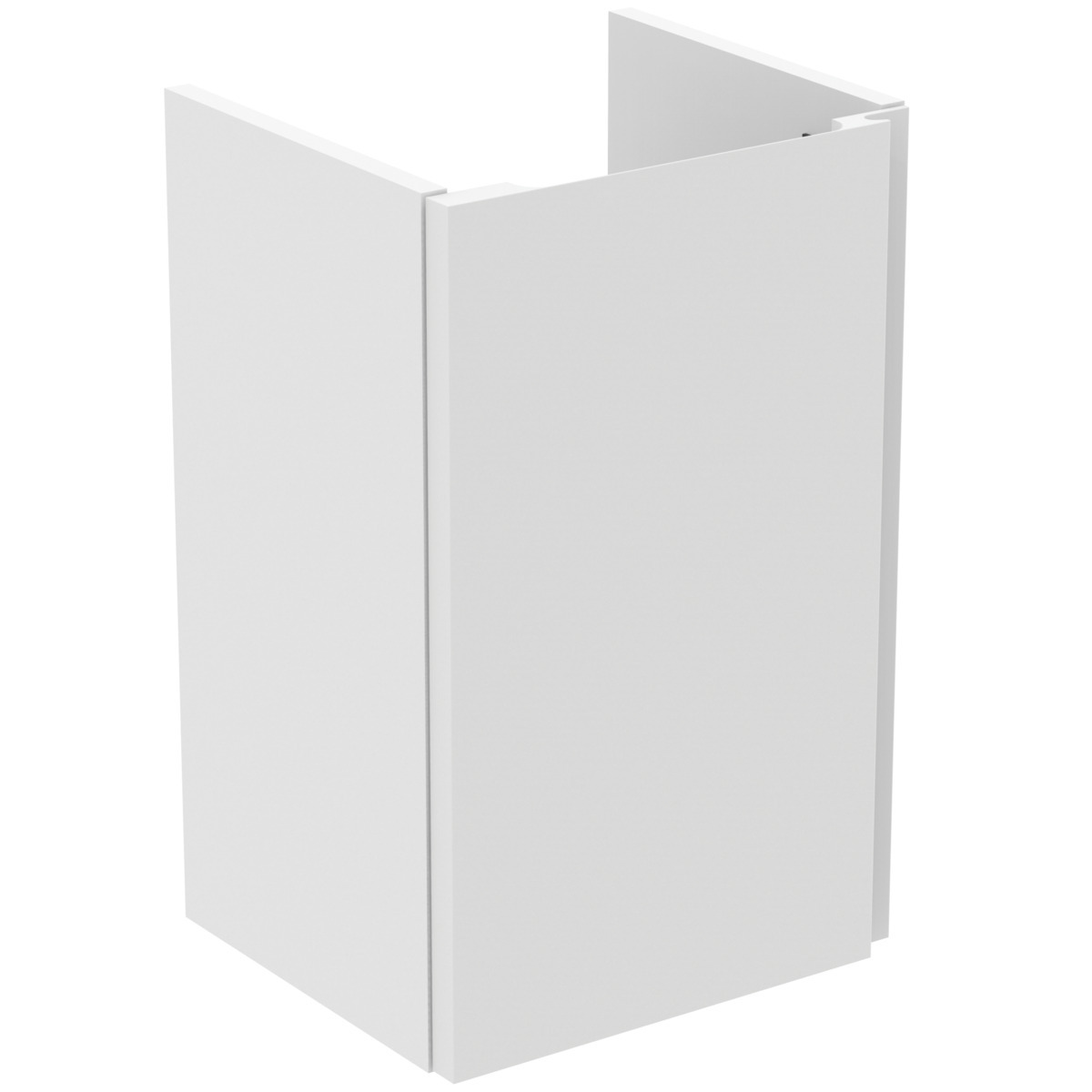 Ideal Standard Finesse - Mobiletto Da Lavabo 35x31x55 Cm, 1 Anta, Cerniere A Sinistra, Bianco Opaco E3449y1