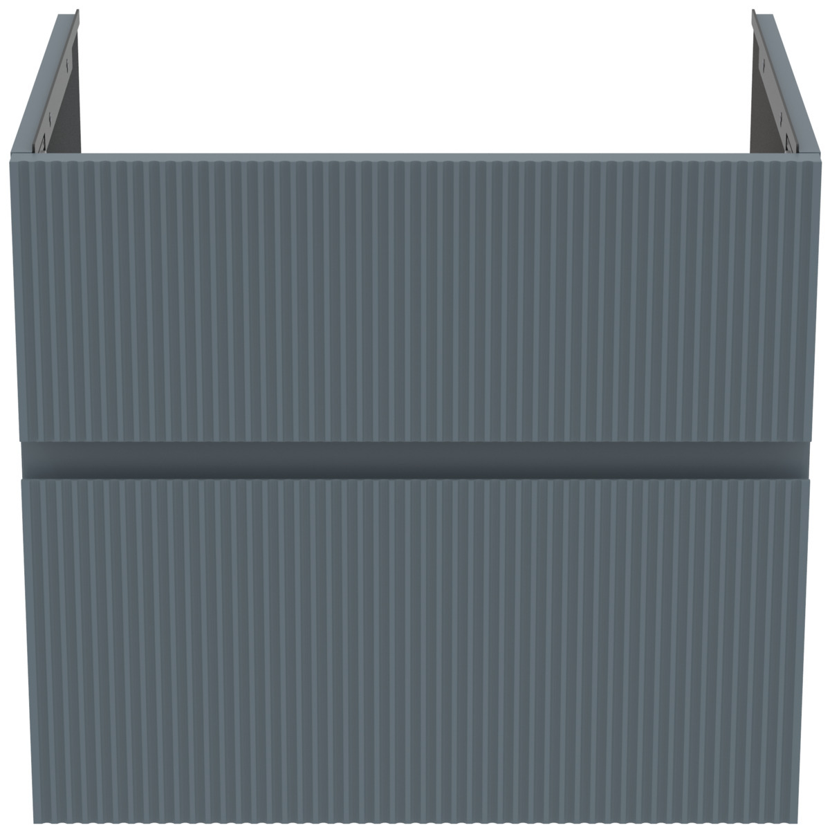 Ideal Standard Finesse - Mobiletto Da Lavabo, 60x44x55, 2 Cassetti, Ribbed Matt Ashblue E3386uq Ideal Standard Finesse - Mobiletto Da Lavabo, 60x44x55, 2 Cassetti, Ribbed Matt Ashblue E3386uq
