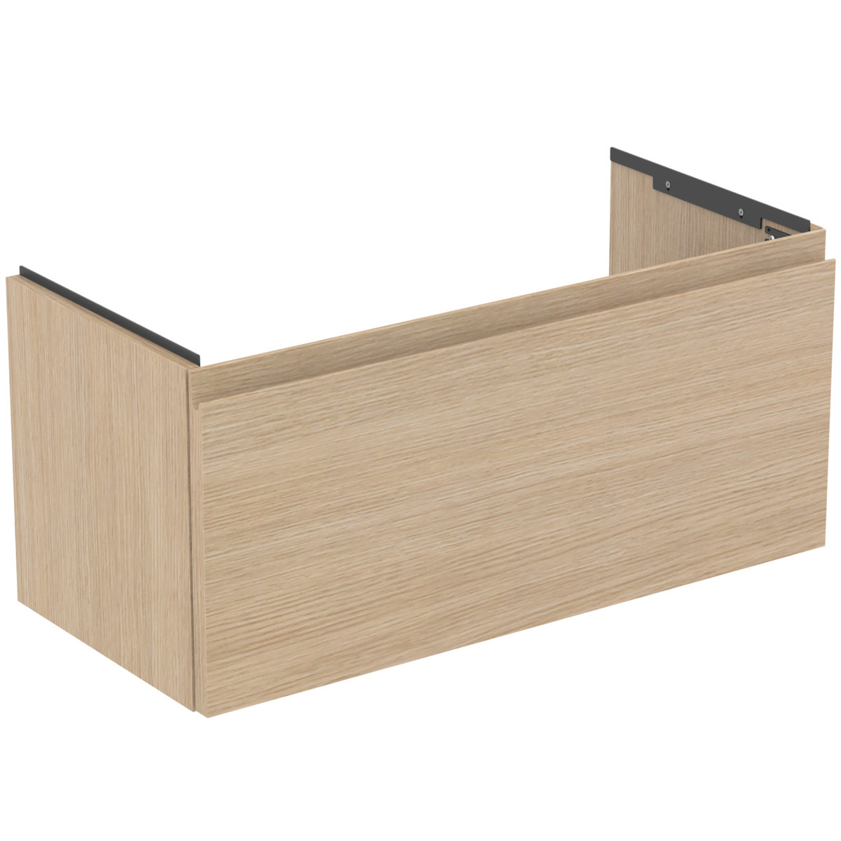 Ideal Standard Finesse - Mobiletto Da Lavabo, 80x38x37 Cm, 1 Cassetto, Rovere Bianco E3377us