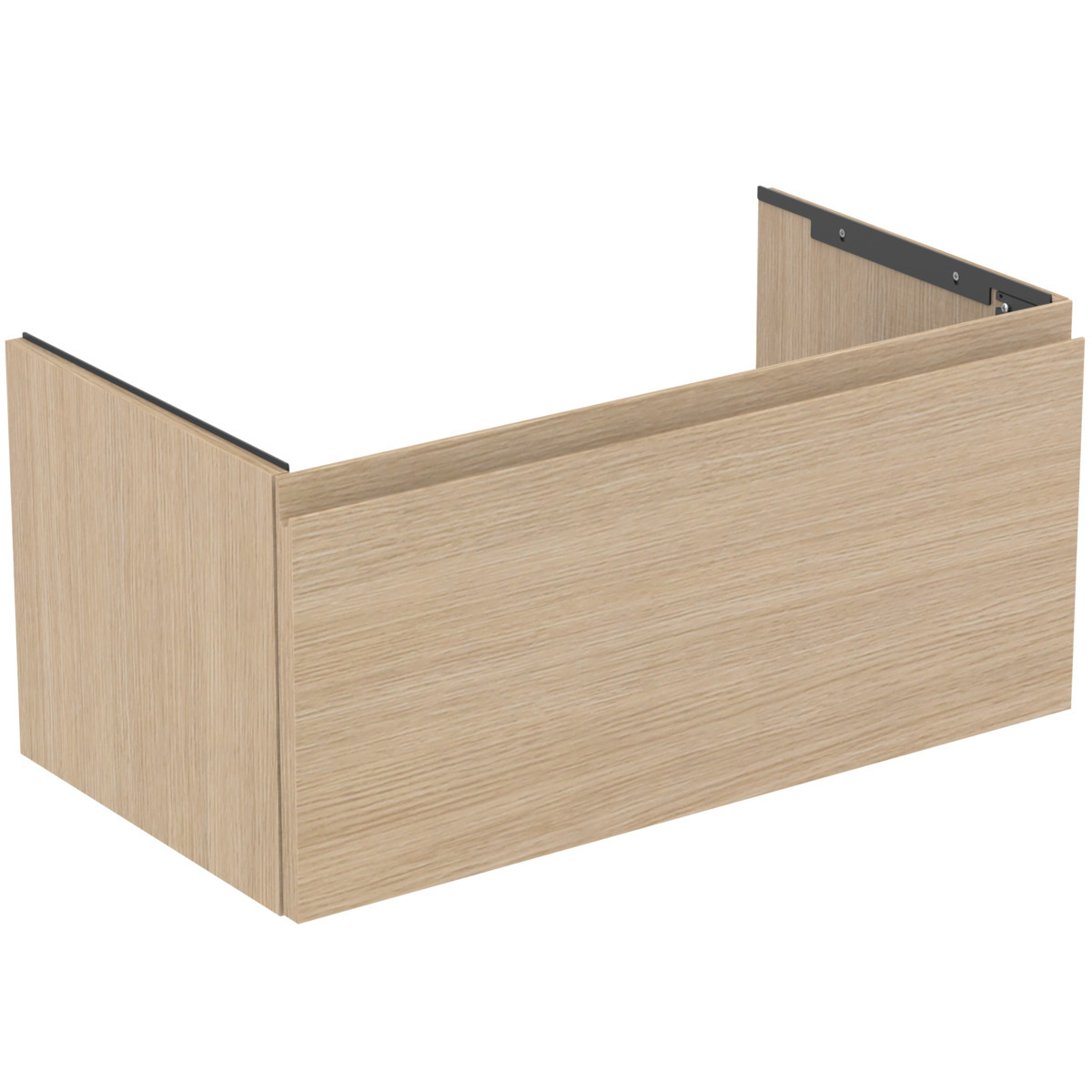 Ideal Standard Finesse - Mobiletto Da Lavabo, 80x44x38 Cm, 1 Cassetto, Rovere Bianco E3383us