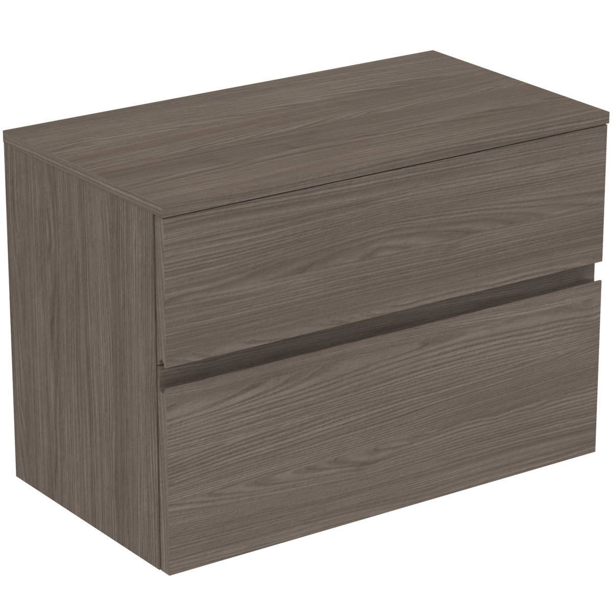Ideal Standard Finesse - Mobiletto Da Lavabo, 80x44x56 Cm, 2 Cassetti, Dark Elm E3423ur