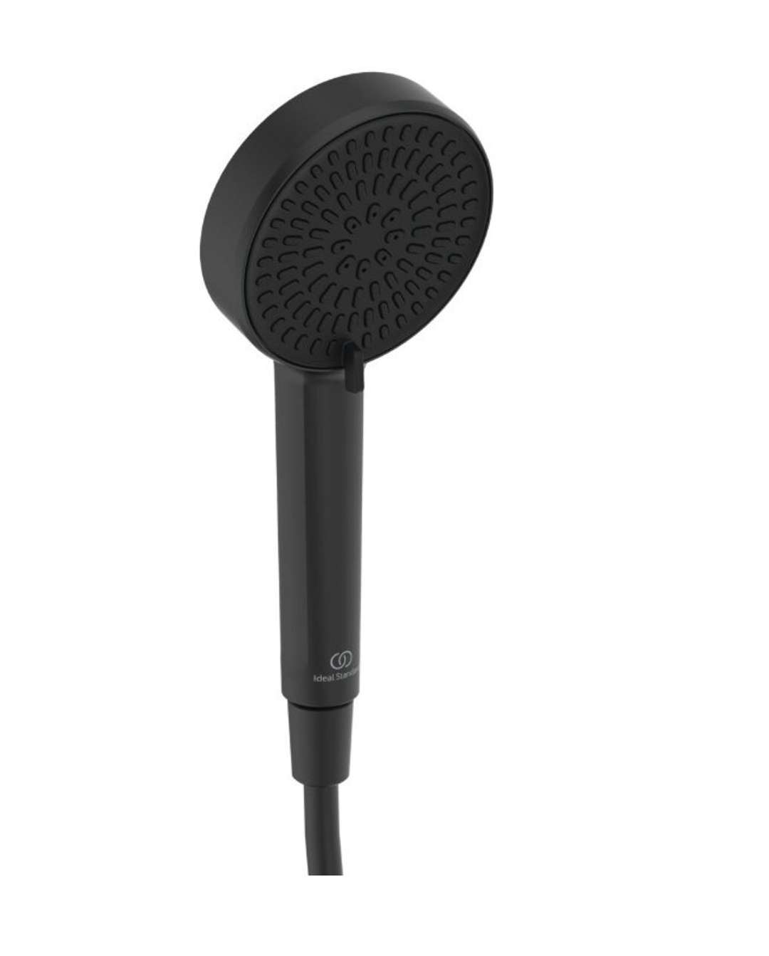 Ideal Standard Idealrain Alu+ - Soffione Doccia, 2 Getti, Nero Seta Bd990xg