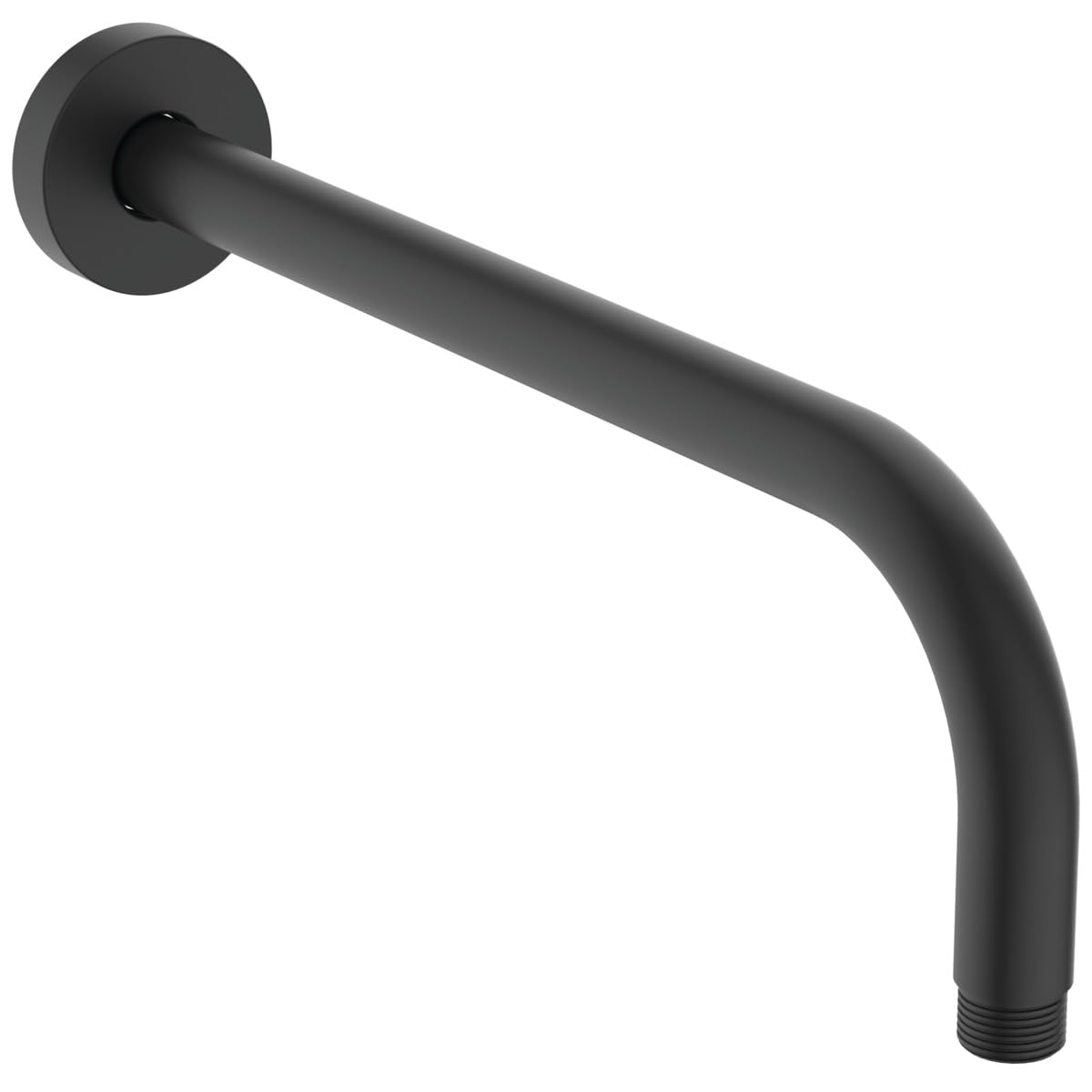 Ideal Standard - Idealrain, Braccio A Parete Per Soffione, Supporto A L Per Doccione Da 30cm, Nero Seta Ideal Standard - Idealrain, Braccio A Parete Per Soffione, Supporto A L Per Doccione Da 30cm, Nero Seta