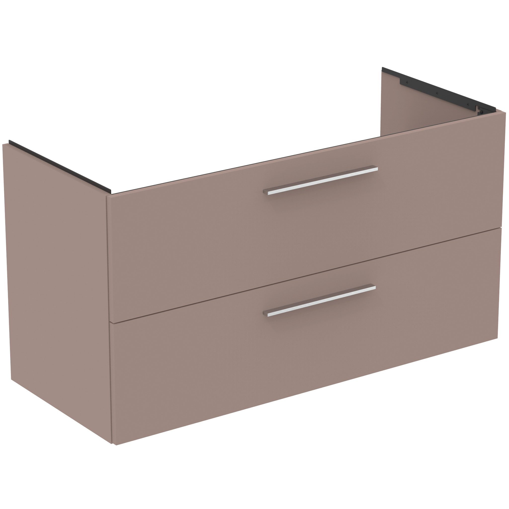 Ideal Standard I.life B - Mobiletto Sottolavabo 120x63x51 Cm, 2 Cassetti, Beige Opaco T5514nh