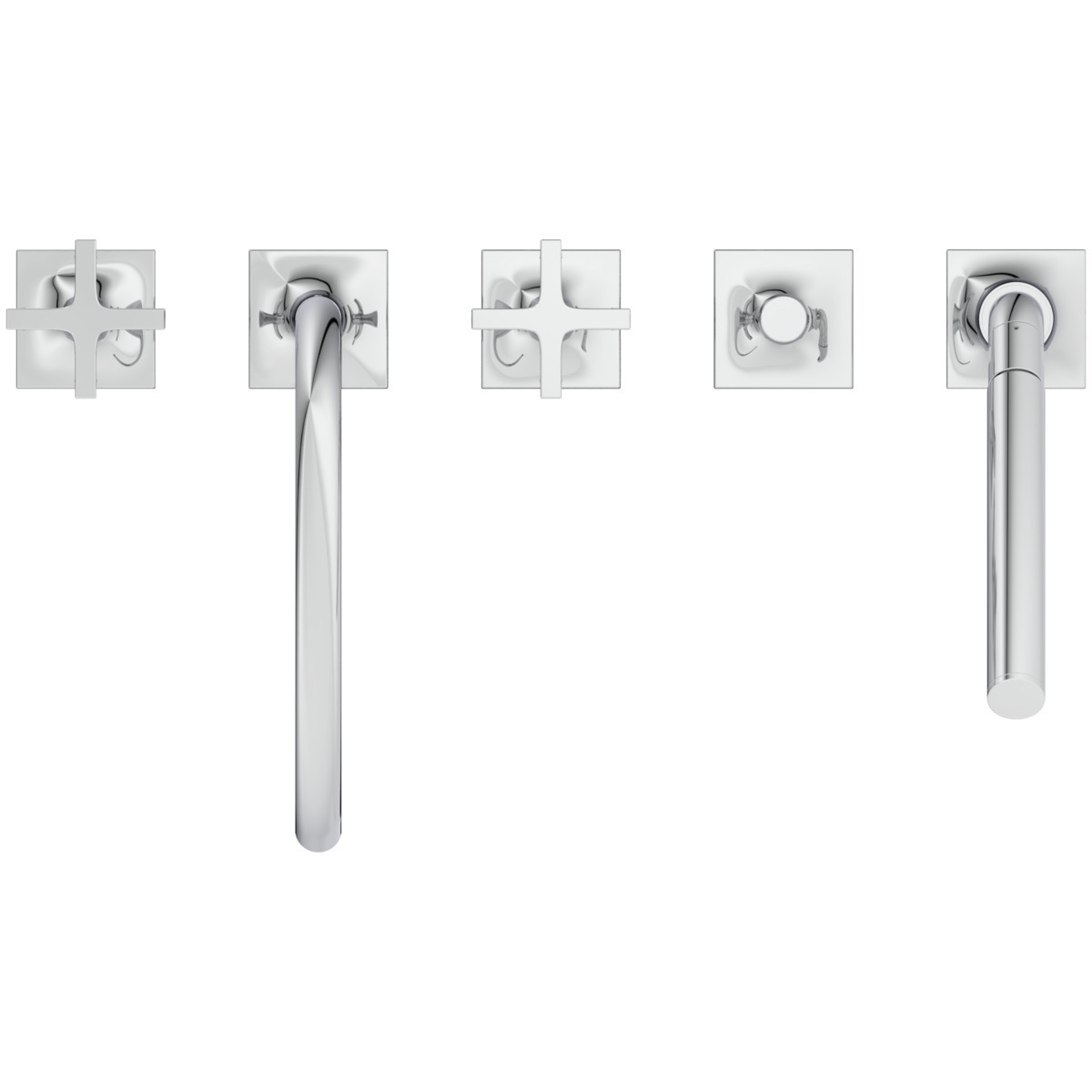 Ideal Standard Miscelatore 5 Fori Bordo Vasca Joy Neo C.doccetta Stick Maniglie A Croce Cromo, Bd164aa Ideal Standard Miscelatore 5 Fori Bordo Vasca Joy Neo C.doccetta Stick Maniglie A Croce Cromo, Bd164aa