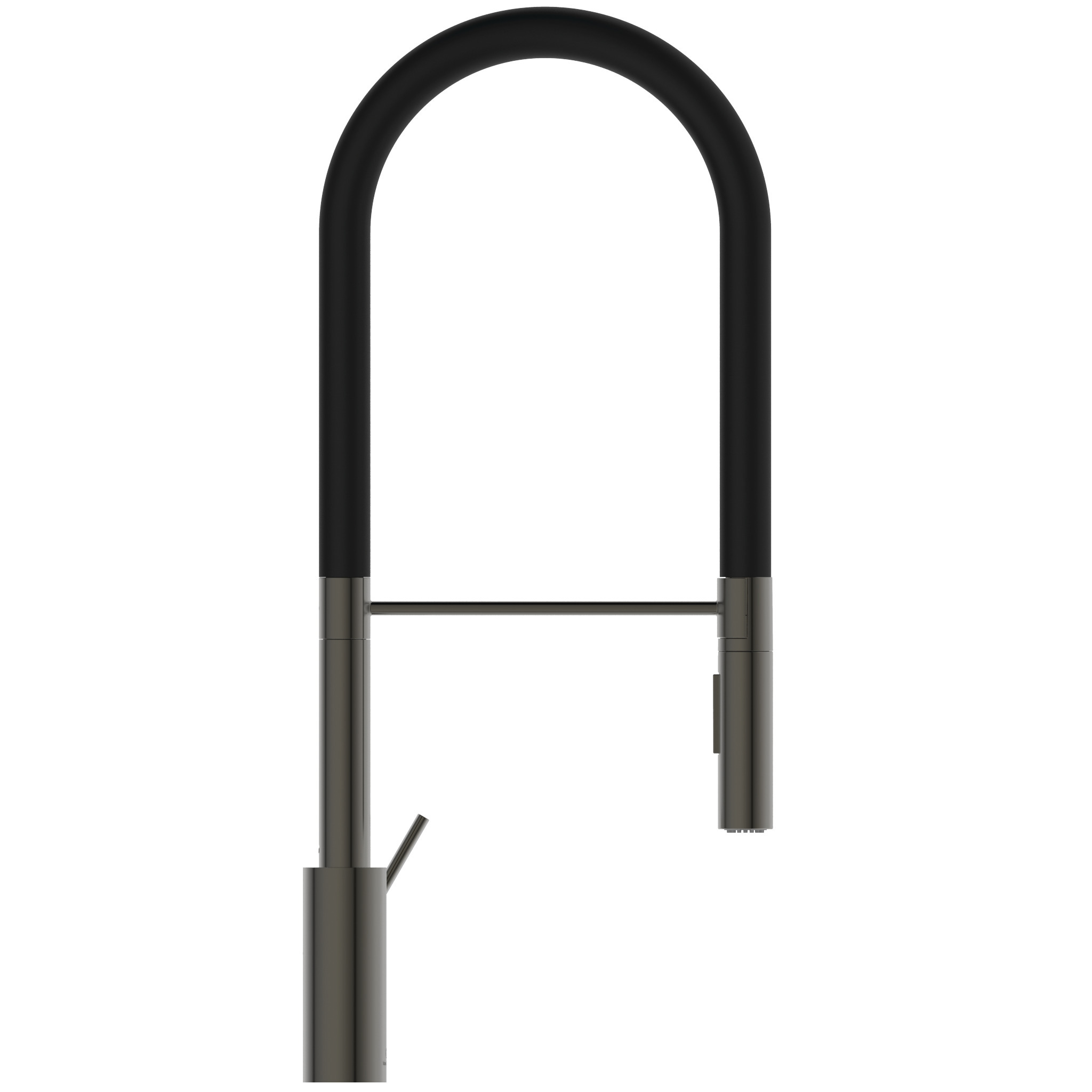 Ideal Standard Miscelatore Cucina Gusto Sporgenza 225mm Semi-pro Doccia 2 Getti H:604mm Magnetic Grey, Bd421a5