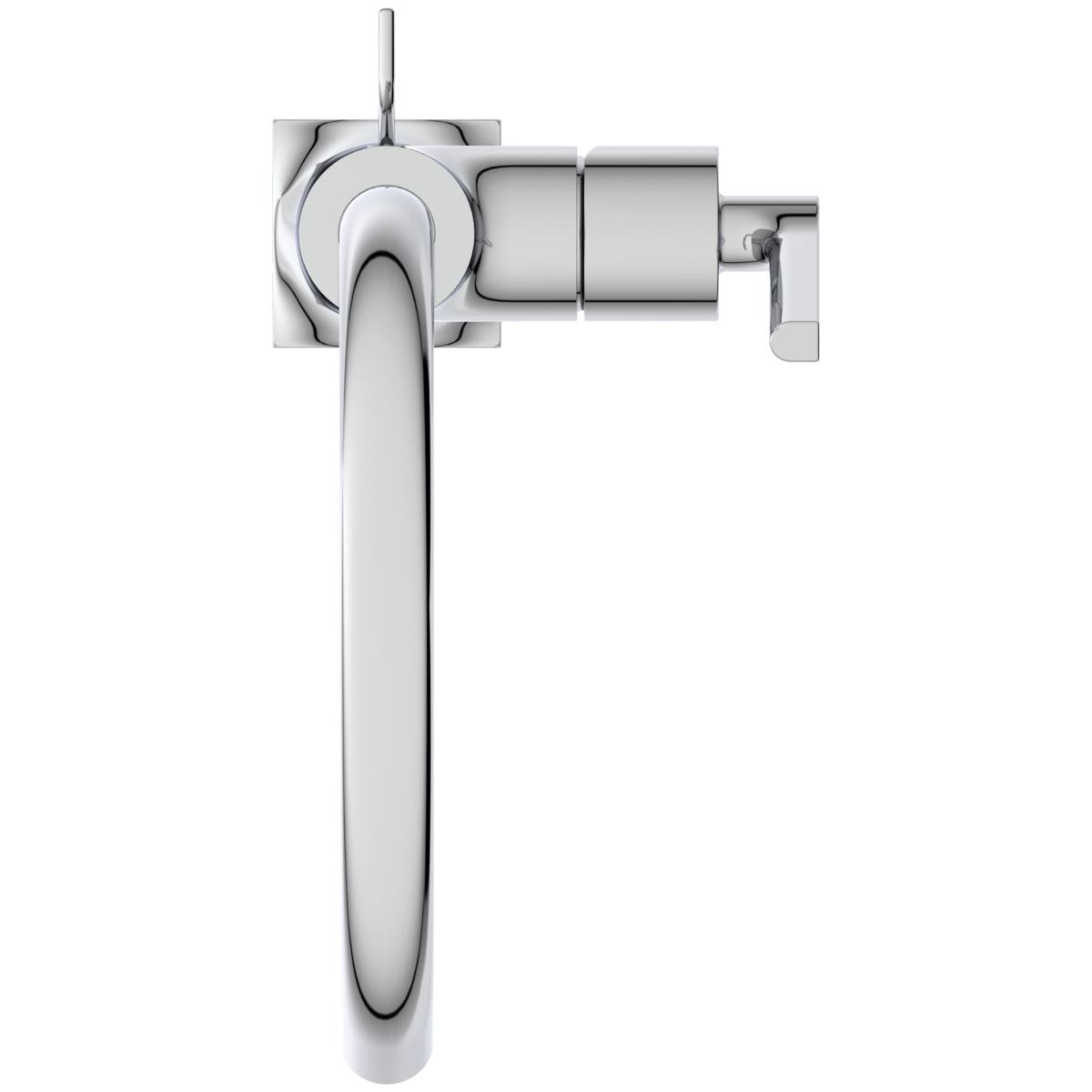 Ideal Standard Miscelatore Lavabo Joy Neo Con Scarico Base Alta Sporgenza 169mm Maniglie A Leva Cromo, Bd155aa