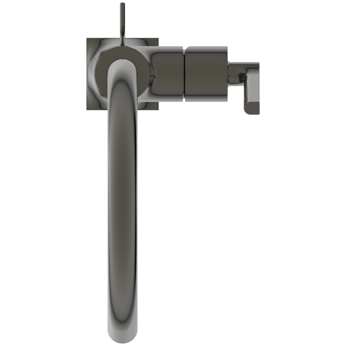 Ideal Standard Miscelatore Lavabo Joy Neo C/piletta Scarico Base Rialzata Est.169mm Maniglia A Leva Mag.grey, Bd155a5