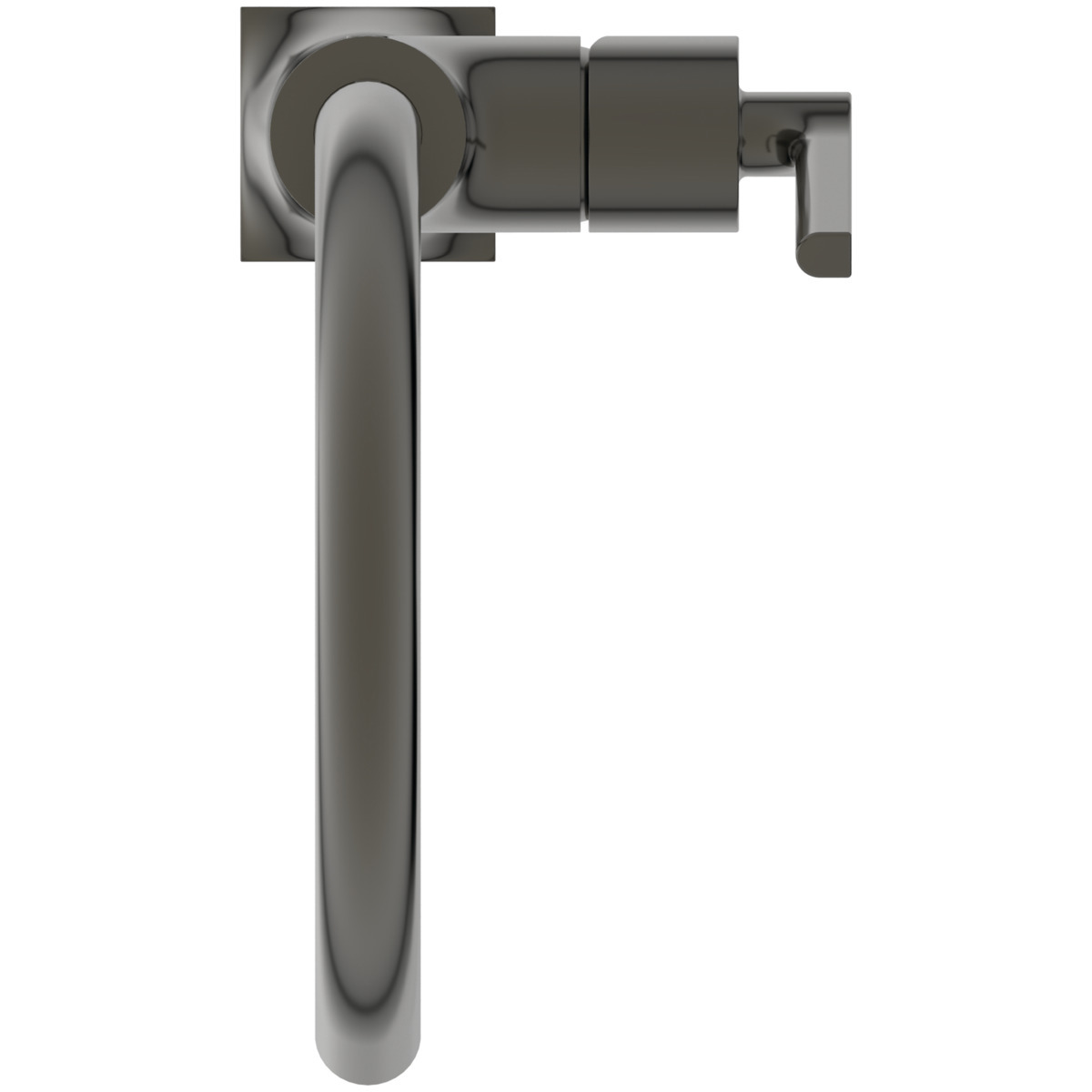 Ideal Standard Miscelatore Lavabo Joy Neo S/piletta Scarico Base Rialzata Est.169mm Maniglia A Leva Mag.grey, Bd156a5