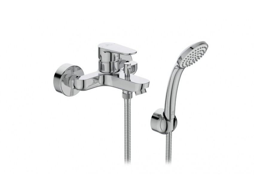 Ideal Standard - Miscelatore Monocomando Esterno Per Vasca/doccia In Ottone Cromato Cerafine