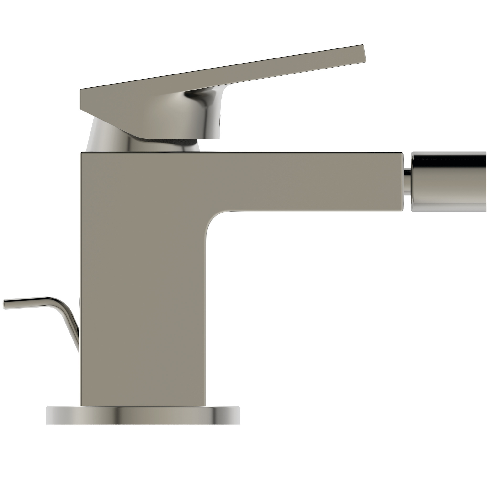 Ideal Standard Miscelatore Per Bidet Extra Sbraccio 113mm C.piletta Scarico Silver Storm, Bd511gn