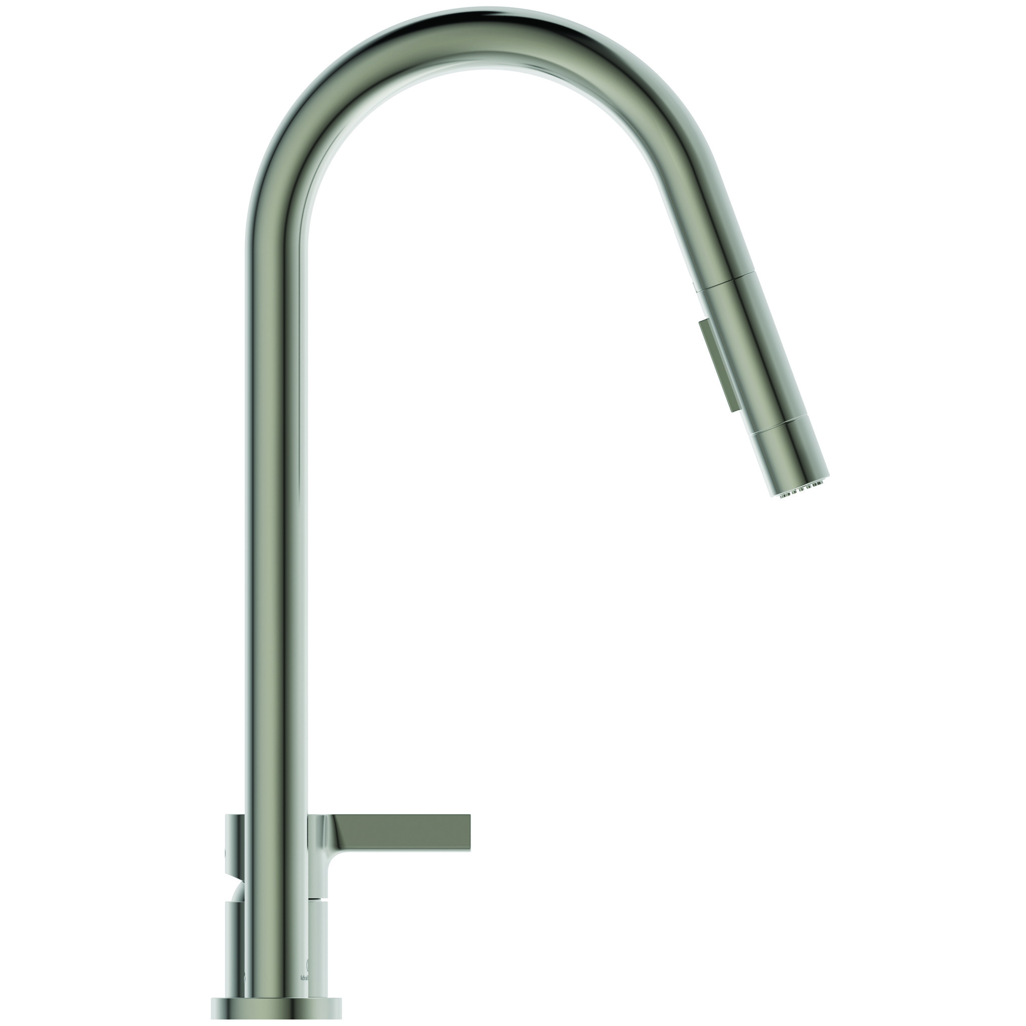 Ideal Standard Miscelatore Per Cucina A 2 Fori Gusto Bocca 240mm Doccetta 2f Silver Storm, Bd424gn