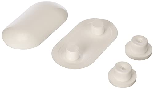 Ideal Standard - Multi Suite, Set Gommini Originali, Kit Paracolpi Per Copriwater, C669201, Bianco
