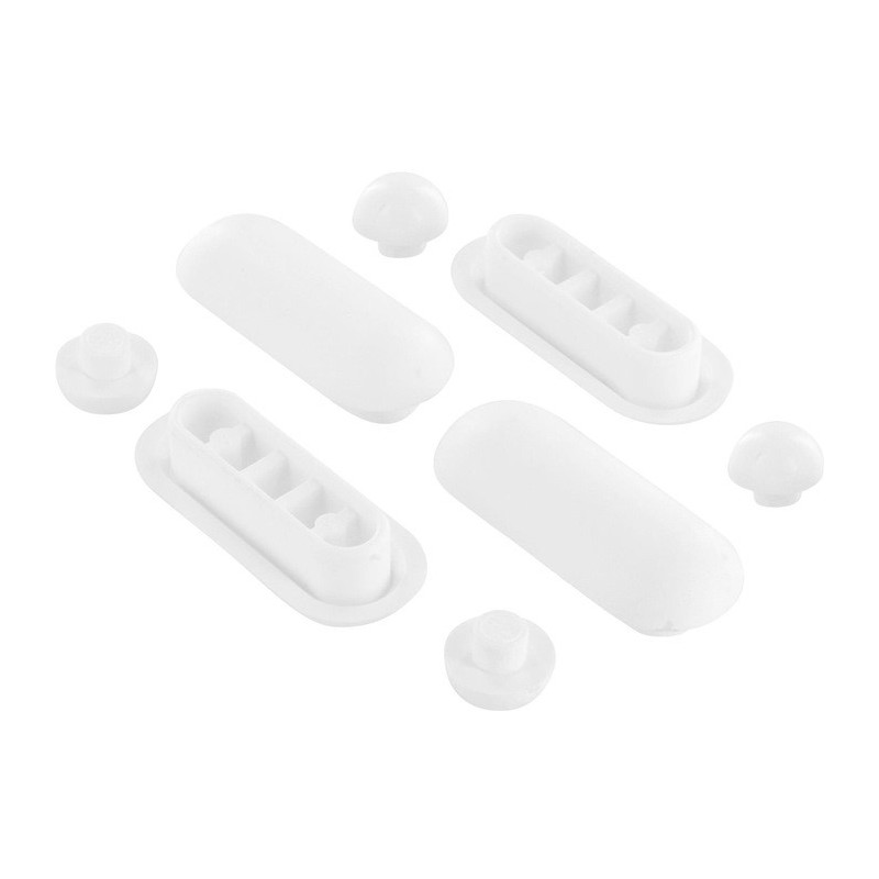 Ideal Standard - Multi Suites, Set Gommini Originali Per Sedile, Paracolpi Per Copriwater, Ev28567, Bianco
