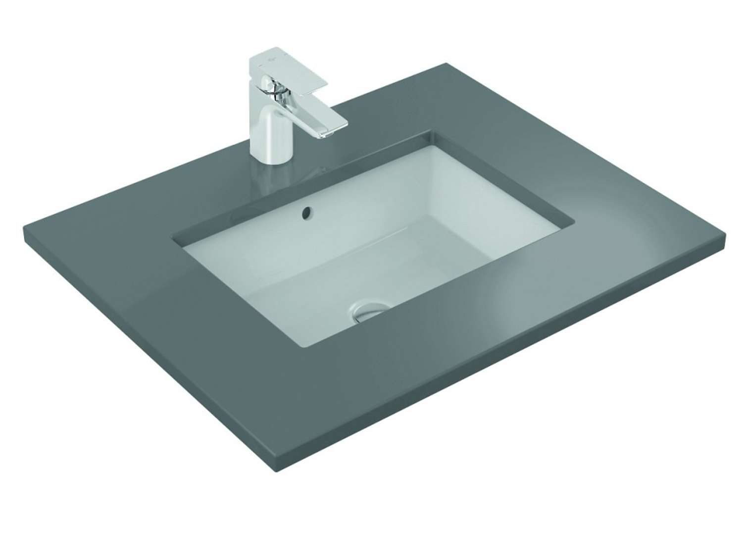 Ideal Standard - Strada Lavabo À Encastrer Par Le Dessous 595mm,