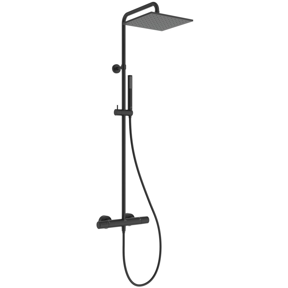 Ideal Standard Tiro Colonna Doccia, Set Doccia A Risparmio Idrico Con Miscelatore Termostatico, Doccia A Pioggia E Doccetta A Barra, Protezione Antiscottatura – Nero Opaco (315 X 510,5 X 1117 Mm) Ideal Standard Tiro Colonna Doccia, Set Doccia A Risparmio Idrico Con Miscelatore Termostatico, Doccia A Pioggia E Doccetta A Barra, Protezione Antiscottatura – Nero Opaco (315 X 510,5 X 1117 Mm)
