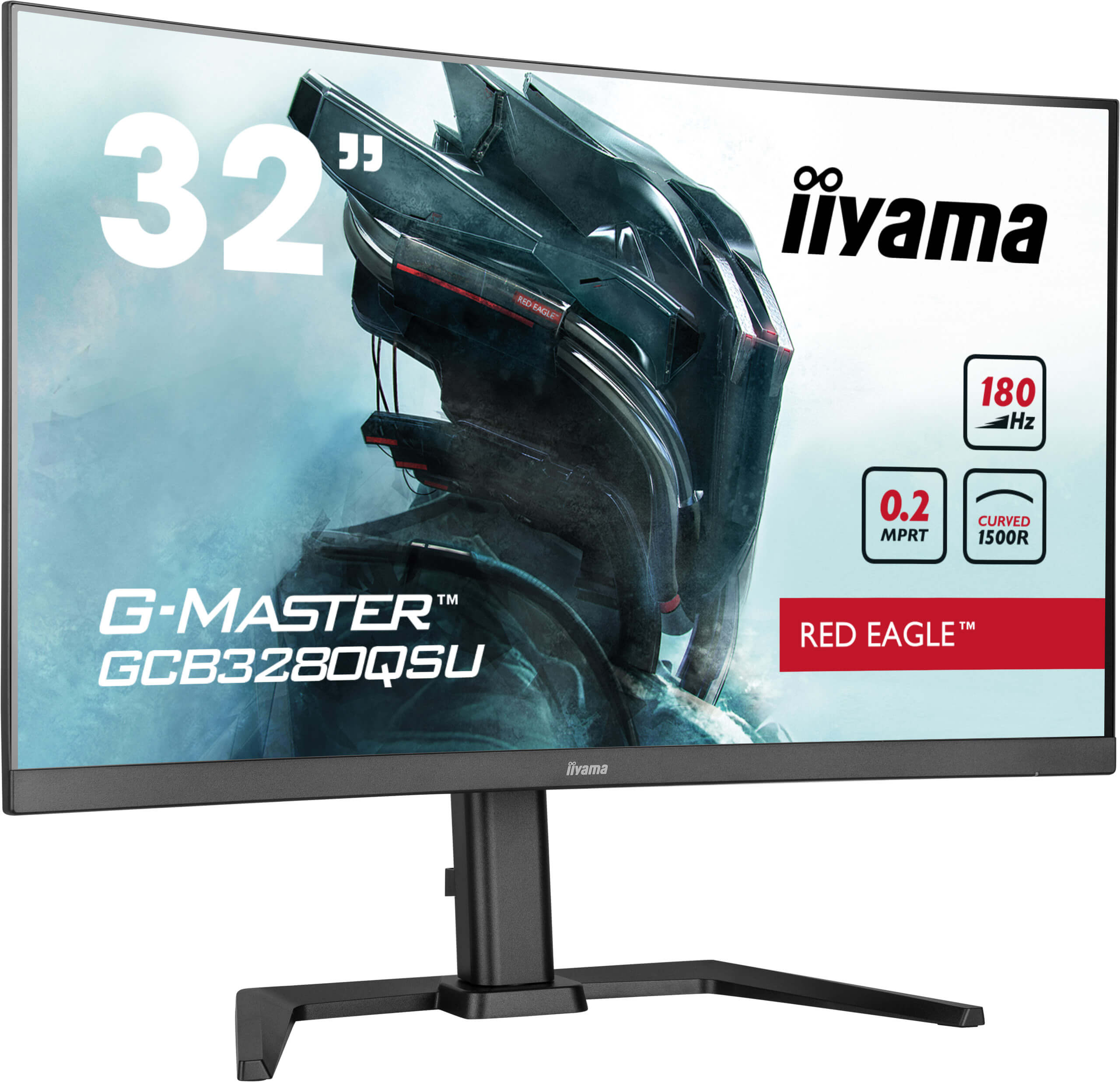 iiyama G-MASTER GCB3280QSU-B2 Monitor PC 80 cm (31.5") 2560 x 1440 Pixel Dual QHD LED Nero