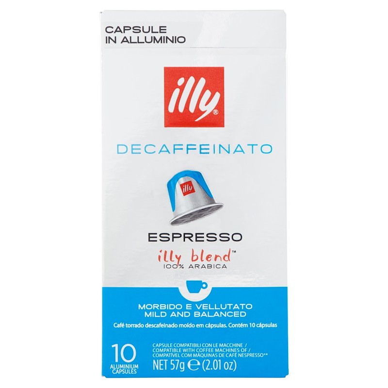 Illy - 10 Capsule Compatibili Nespresso Decaffeinato