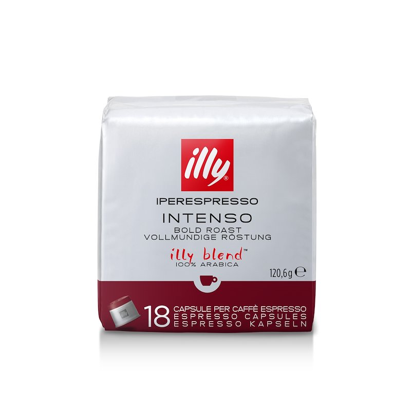 Illy - 18 Capsule Caffè Iperespresso Forte