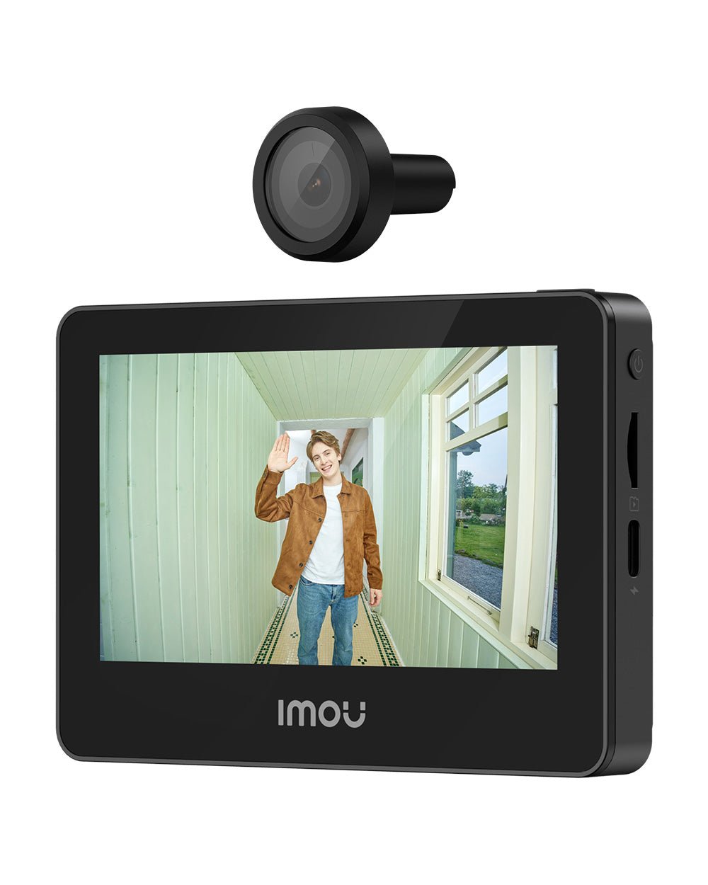 IMOU 5MP VD1 Spioncino Digitale per appartamenti | AOV Wi-Fi 2,4/5 GHz, 5MP 3K / Nessuno
