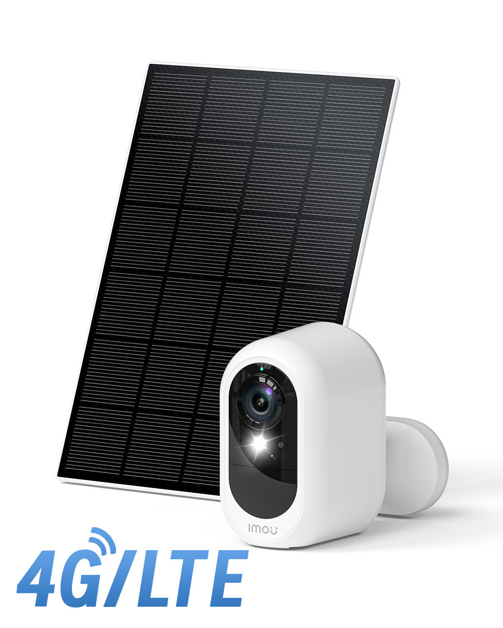 IMOU AOV Air 5MP 3K cam. a batteria | Wi-Fi 2.4/5GHz e 4G LTE, 3W Pannello solare + 4G LTE / Nessuno