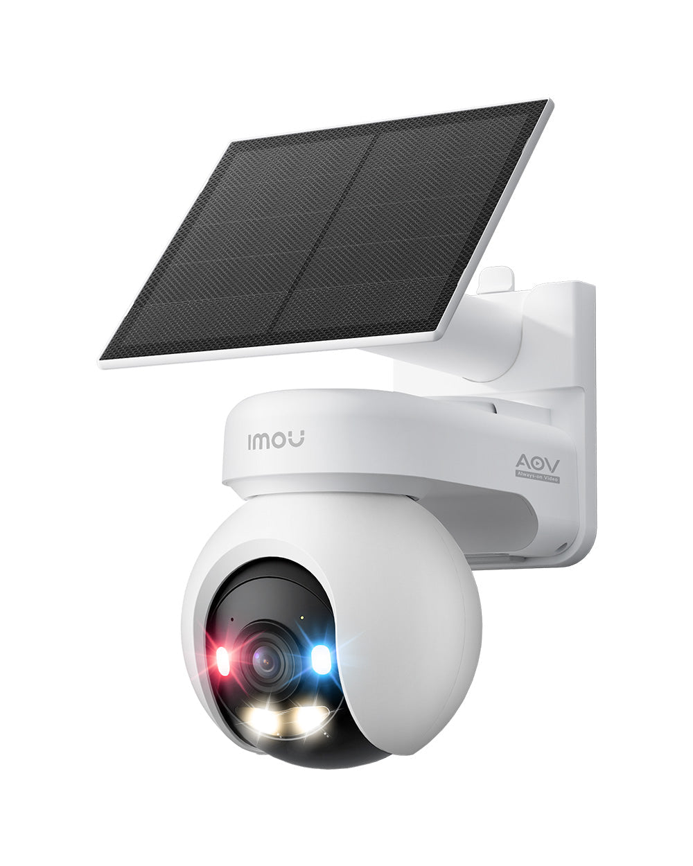IMOU AOV Track Plus | Camera 4K solare per tutto il giorno, 8MP + Pannello solare / Nessuno