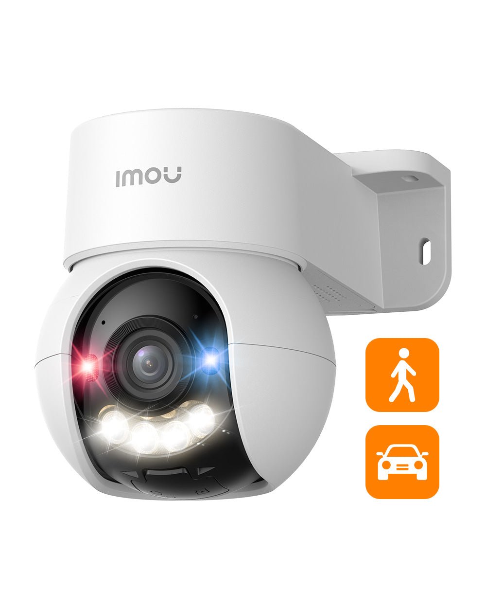 IMOU Talos Telecamera WiFi esterna 4K visione notturna colori, 4K 8MP / Nessuno