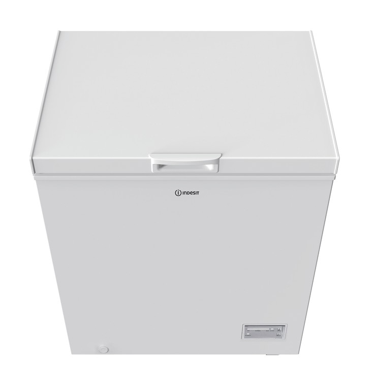 INDESIT INCF 1424 E Congelatore pozzo, Capacità netta 142 l, dimensioni: L 70,5 cm, A 85 P 55 Rumorosità 40 dB(A), Bianco, Classe