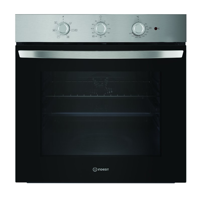 INDESIT IO 2350H X FORNO INCASSO Capacità 66 l, dimensoni: L 59,5 cm - A P 57 cm, nero, classe